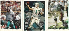 Miami Dolphins - 1995 Topps Cards with Jaguars Logo
