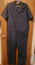 Big Ben by Wrangler Navy Coveralls Size 48 Long Vintage Workwear Unlined USA SS