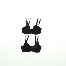 Triumph Amourette Collection Lace Bra Set Black Size 32D