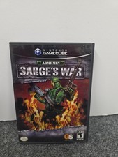 Nintendo Game Cube Army Men Sarge's War Nintendo GameCube, 2004 Complete