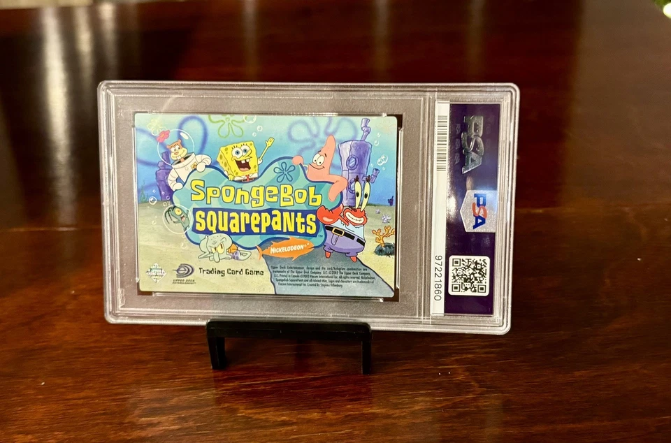 Gary Spongebob Squarepants 2003 Aquatic Amigos First Edition PSA 10 - Image 2 of 2