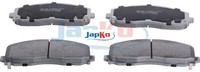 Japko 50918 Bremsbelagsatz FüR Scheibenbremse Bremsbelagsatz BremsbeläGe