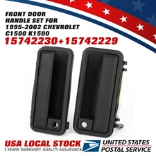 Front Truck Metal Door Handles Replace For Chevrolet C1500 GMC K1500 1988-1994