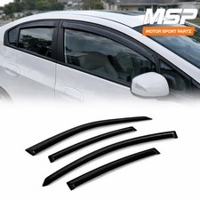 4pcs Rain Guard Vent Visor Sun Shade Tape On For Chevy Sonic Hatchback 2012-2016 4pcs Rain Guard Vent Visor Sun Shade Tape On For Chevy Sonic Hatchback 2012-2016