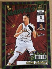 2025 PANINI DONRUSS NET MARVELS DIANA TAURASI #14 GREEN FIREWORKS /399 WNBA