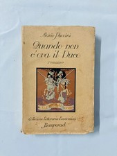 Mario Puccini  – Quando non c'era il duce – Bemporad – Collezione – IT