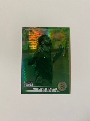 Mohamed Salah - 2023 Topps Stadium Club Chrome - Green Parallel #'d 154/199