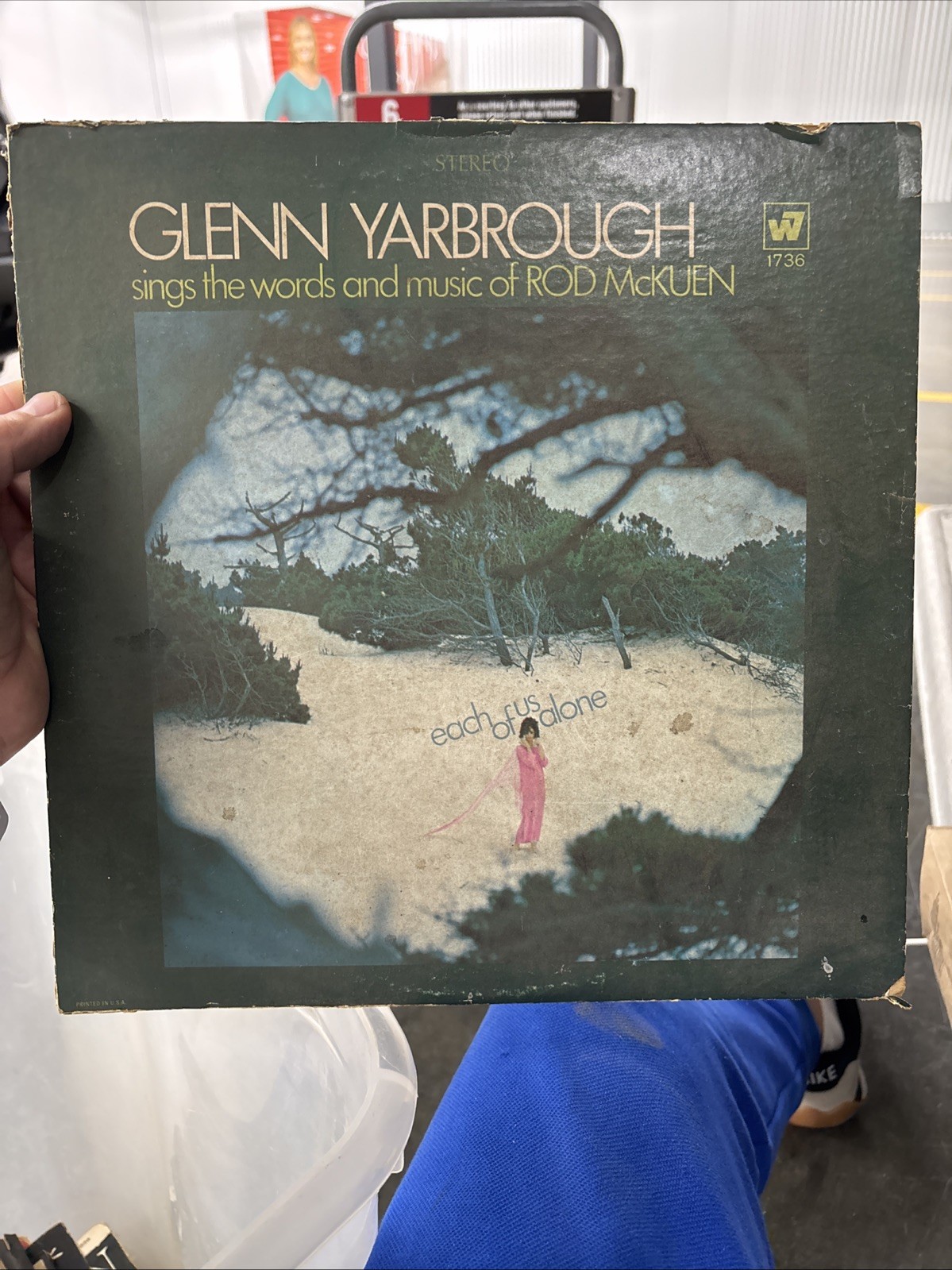 GLENN YARBROUGH Each Of Us Alone LP Warner Bros WS 1736 US 1969 PROMO