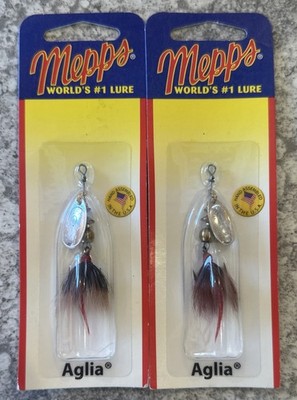 2 Packs Mepps Aglia B0ST S-BR