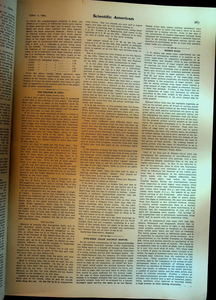 Scientific American April 2 1904 Japan Ship Mikasa Abruzzi Polar Expedition - Image 2 of 4