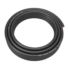 4 Gauge Black 25ft Amplifier Amp Power/Ground Wire Soft Touch Cable