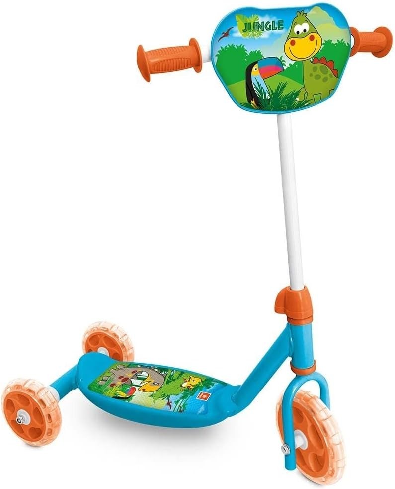 mondo Toys 28062 MY FIRST SCOOTER JUNGLE Children's Scooter with 3 Wheels for A