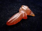 Old Nephrite Jade Stone Carved HongShan Culture Long Beak Bird #02122503 — photo 6