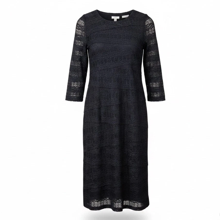 chico's black dress Dress Casual Maxi By Chicos In Black, Size:S