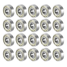 20Pcs 5x13x4mm Double Shield 695ZZ Deep Groove Ball Bearing Carbon Steel