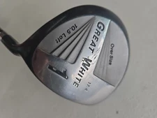 Tiger Shark Great White Over Size #1 10.5 Loft  Golf Club USA Made 46" 