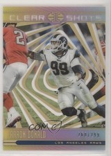 2018 Panini Illusions Clear Shots Gold 260/299 Aaron Donald #CS-AD 2m4