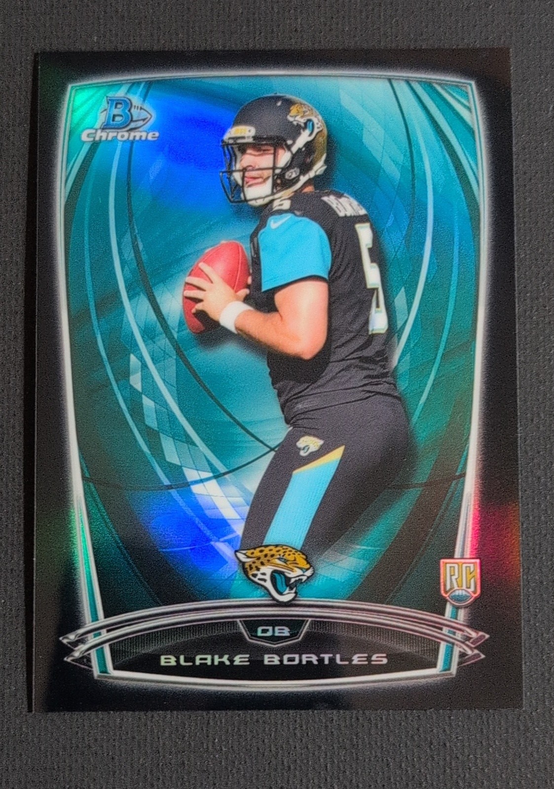 2014 Bowman Chrome - Blake Bortles #195 Black Refractor /299 (RC)