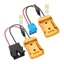 Battery Adapter For 20V Converter With Wire Harness Connector 12AWG Wire