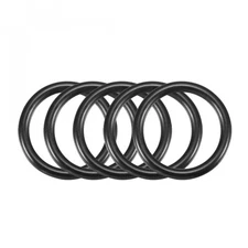 30 Pcs Black 22mm x 2.4mm Oil Resistant Sealing Ring O-shape NBR Rubber Grommet