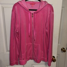 LILLY PULITZER Larina XXL Hoodie Jacket Velou...