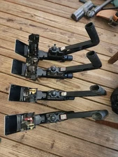 4 Husky Pneumatic 3-in-1 15.5-Gauge and 16-Gauge 2 in. Flooring Nailer, Staplers