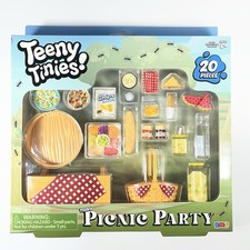 Teeny Tinies Picnic Party Mini Food Playset Toy Doll Dollhouse Miniatures NEW