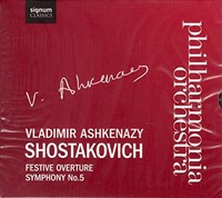 Philharmonia Orchest - Shostakovich Symphony 5 Ashkenazy - Cd Album - G3Z