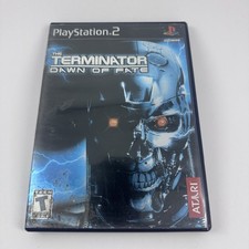 2002 The Terminator Dawn of Fate PlayStation 2 PS2 Game Complete w/ Manual CIB