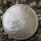 1/2 oz Silver Round .999 Fine Silver - Silver Eagle Design Sunshine Minting