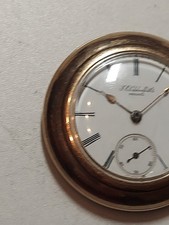 J.E. Caldwell Pocket Watch From Waltham Full Jewels Mens High Grade