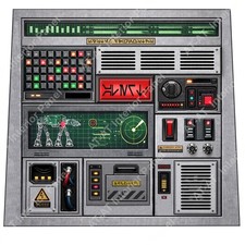 Custom Interior Panel for Vtg 1980 Kenner Star Wars ESB AT-AT Imperial Walker