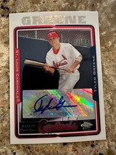 2005 Topps Chrome Updates & Highlights #UH229 Tyler Greene St. Louis Cardinals