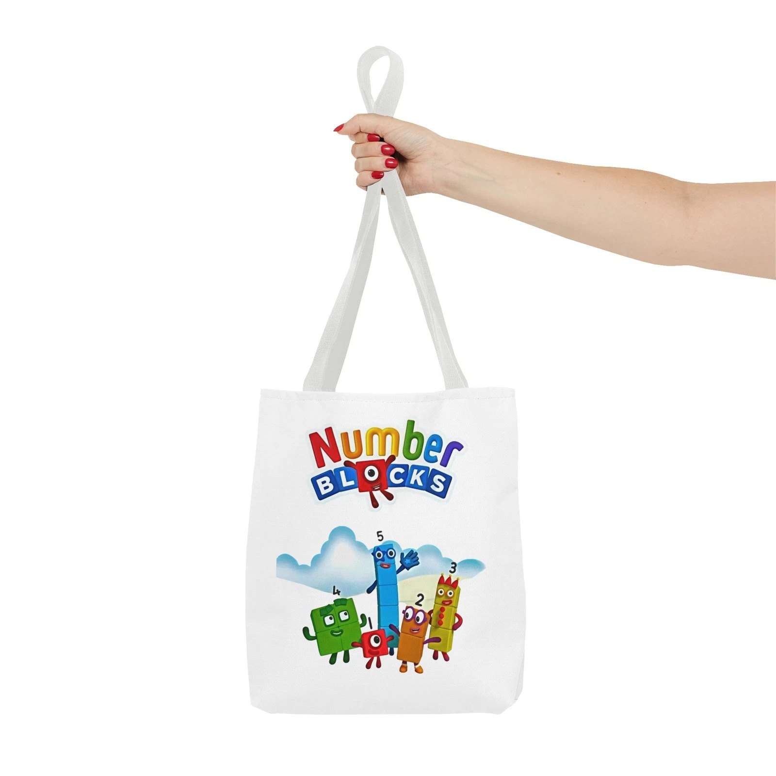Number Blocks Tote Bag for Kids