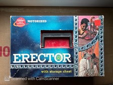 Gilbert Motorized 31103 Mark 30 Erector Set W/Chest - Original Box & Manual