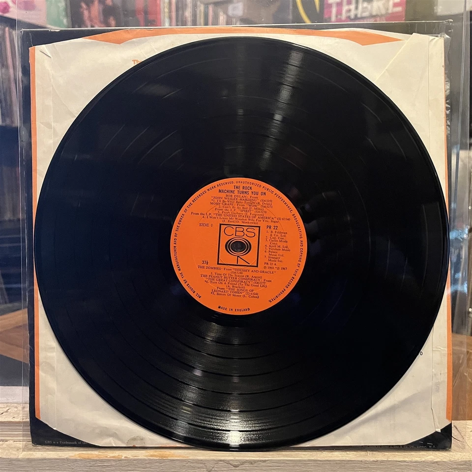 [ROCK/POP]~EXC LP~VARIOUS ARTISTS~The ROCK MACHINE TURNS YOU ON~{1968~CBS}~UK Im - Image 3 of 4