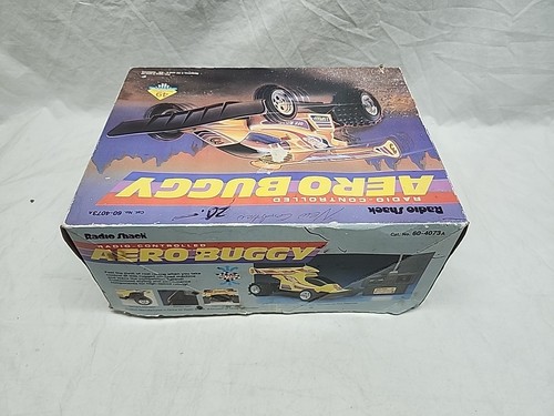 Vintage New NOS Radio Shack Rc Aero Buggy #60-4073A Boxed Tested #2 - Picture 14 of 15