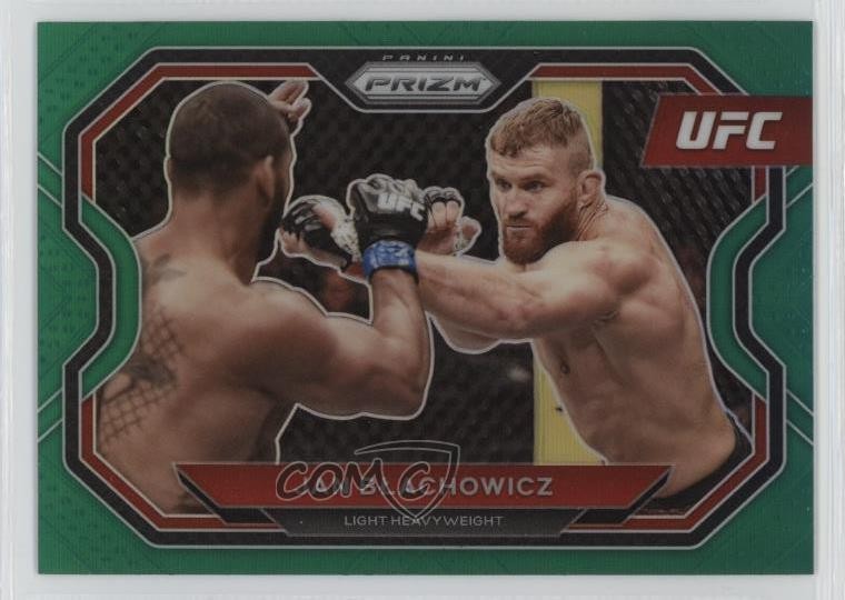 2021 Panini Prizm UFC Green Prizm Jan Blachowicz #140 9hx