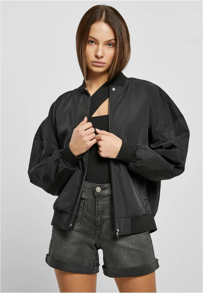 Ladies Recycled Oversized Light Bomber Jacket Bomberjacke | Urban Classics - Bild 1 von 1