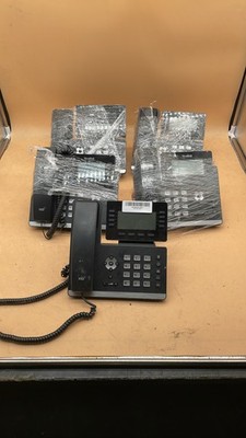 Yealink SIP-T53W Prime Business & SIP-T41P IP Phone Gigabit VoIP Lot of 5