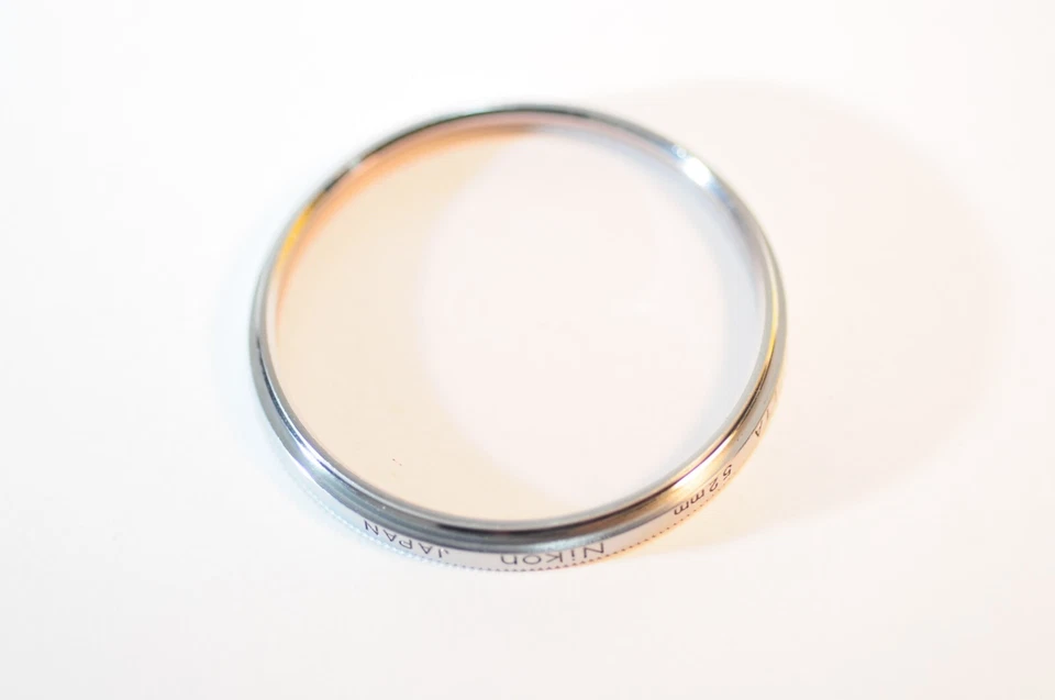 尼康 52 毫米 L1A Sky 银色 铬 早期滤镜 适用于 5 厘米 f/2 刻号 3.5 厘米镜头 — 第 3/4 张图片