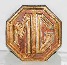 Badge Emblem Insignia Hood Crest Mg Mga Mgb Mgbgt Morris Garage Gold Octagonal Badge Emblem Insignia Hood Crest Mg Mga Mgb Mgbgt Morris Garage Gold Octagonal