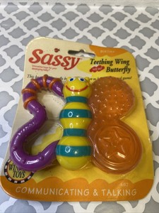 butterfly teething toy