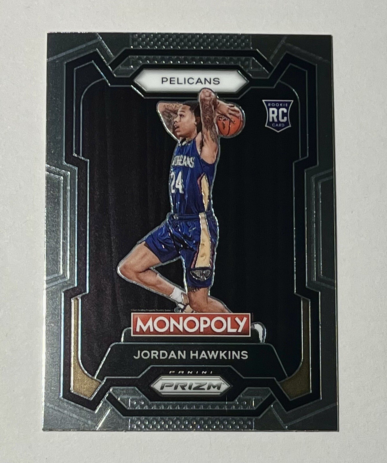 2023-24 Panini Prizm Monopoly Jordan Hawkins RC #56 New Orleans Pelicans