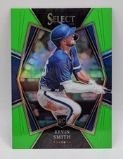 2022 Panini Select Kevin Smith Premier Level Green /99 Rookie Card Blue Jays 