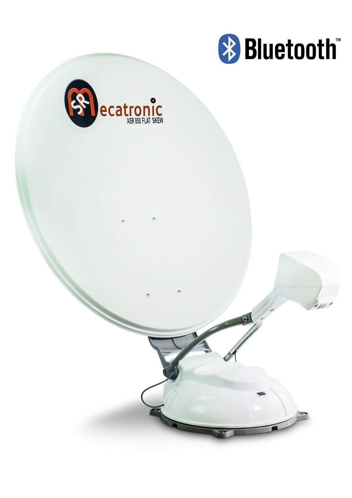 Mecatronic ASR 850 Flat sesgar SatÃ©lite Antena de TV 1-posiciÃ³n Auto Bluetooth