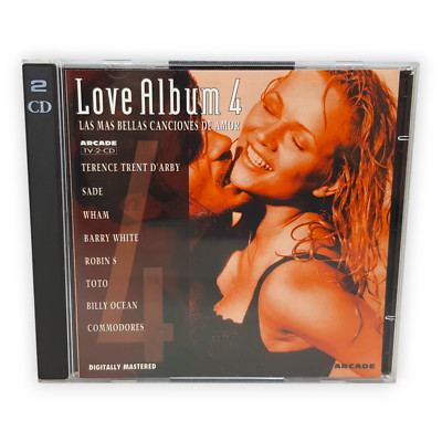 Love Album 4 Las Mas Bellas Canciones De Amor 2 CD Album Sampler Sony 1994 TOTO