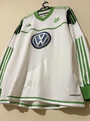 VFL Wolfsburg 2012/13 Formotion Away L/S Football Shirt