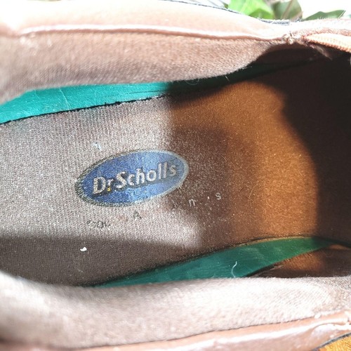 Mocasines informales cómodos de cuero marrón para hombre Dr. Scholl's talla 10D - Imagen 3 de 10