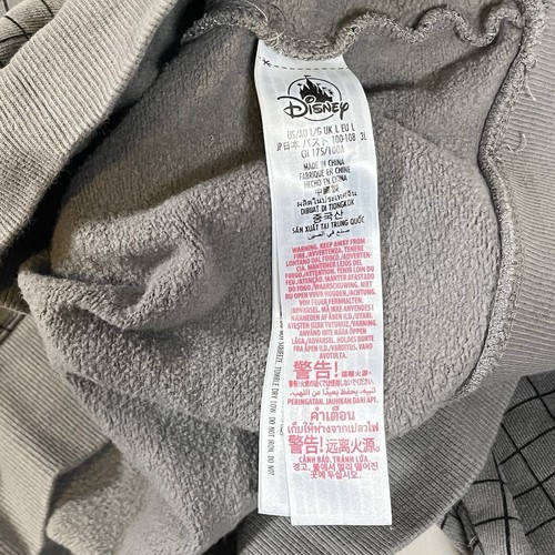 Disney The Nightmare Before Christmas Jack Skellington Zip Up Hoodie Sweatshirt - Picture 10 of 11
